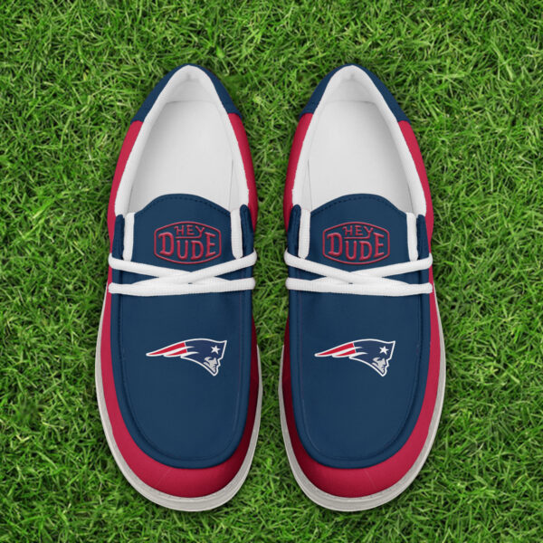Tubopro New England Patriots Personalized Hey Dude Shoes For Men And Women - Image 4