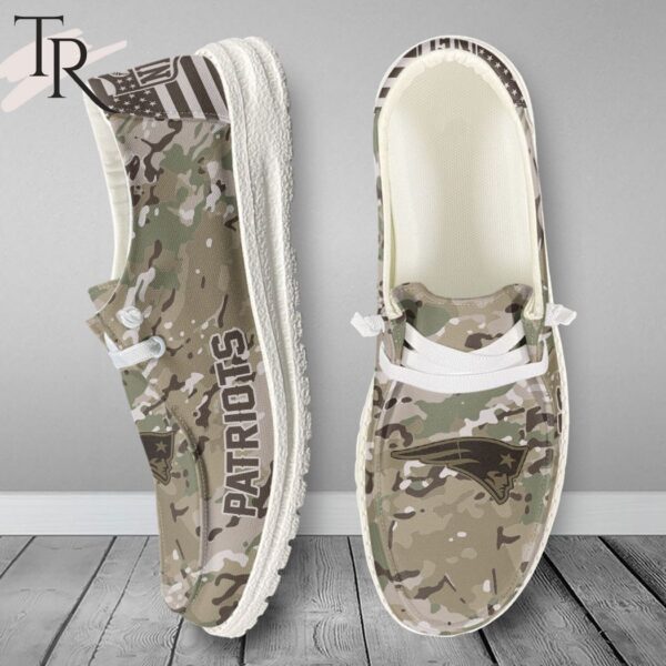 Tubopro New England Patriots Personalized Hey Dude Shoes For Men And Women - Image 4