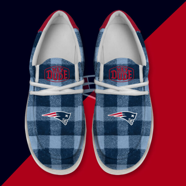 Tubopro New England Patriots Personalized Hey Dude Shoes For Men And Women