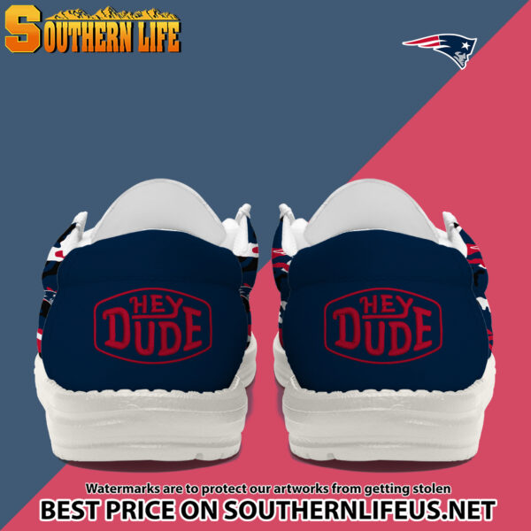 Tubopro New England Patriots Personalized Hey Dude Shoes For Men And Women - Image 3
