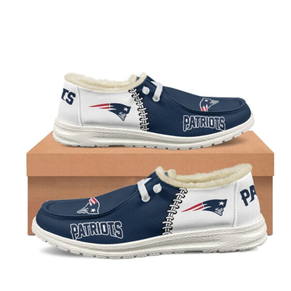 Tubopro New England Patriots Personalized Hey Dude Shoes For Men And Women