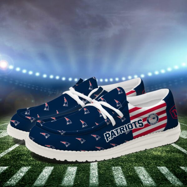 Tubopro New England Patriots Personalized Hey Dude Shoes For Men And Women - Image 3