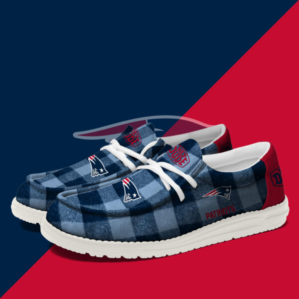 Tubopro New England Patriots Personalized Hey Dude Shoes For Men And Women - Image 2