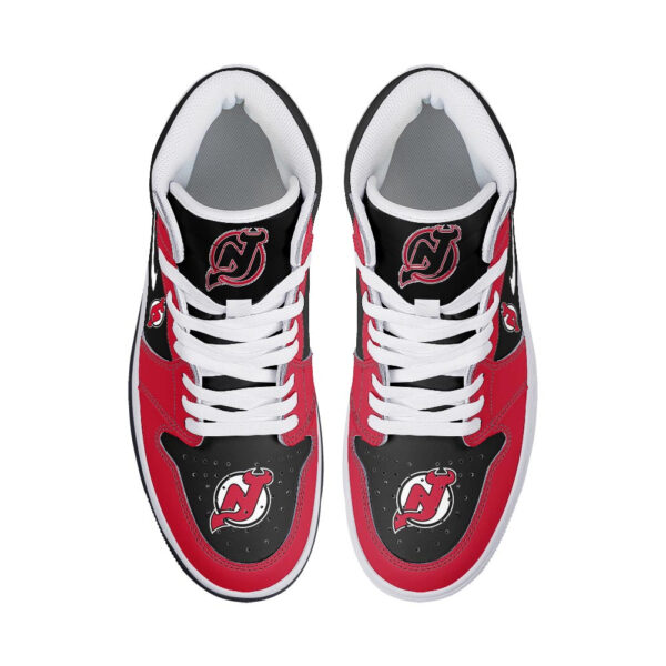 Tubopro New Jersey Devils AJ1 High Sneakers Shoes For Men And Women - Image 3