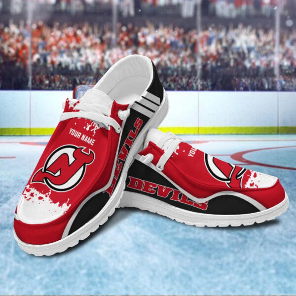 Tubopro New Jersey Devils Hey Dude Shoes For Men And Women