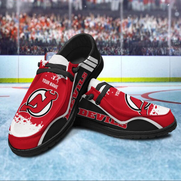Tubopro New Jersey Devils Hey Dude Shoes For Men And Women - Image 2