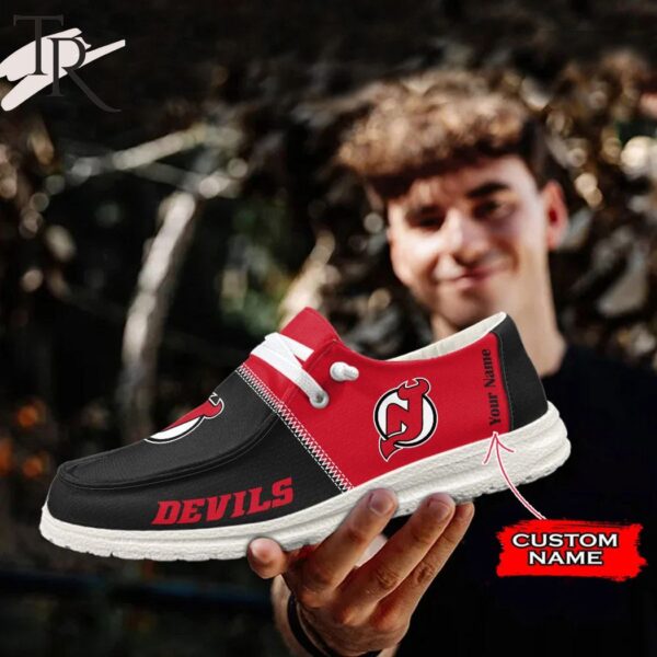 Tubopro New Jersey Devils Personalized Hey Dude Shoes For Men And Women - Image 6