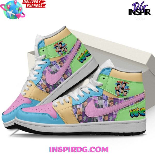 Tubopro New Kid On The Block AJ1 High Sneakers Shoes For Men And Women - Image 3