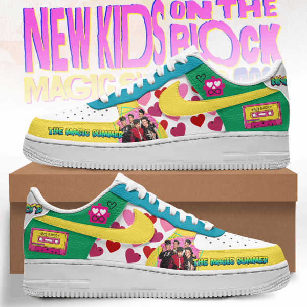 Tubopro New Kids on the Block Air Low-Top Sneakers Shoes For Men And Women