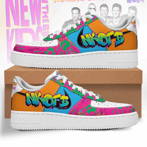 Tubopro New Kids on the Block Air Low-Top Sneakers Shoes For Men And Women