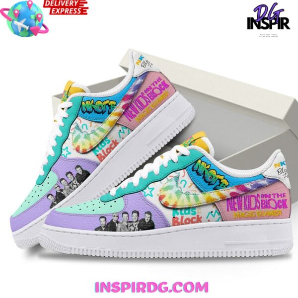 Tubopro New Kids On The Block Air Low-Top Sneakers Shoes For Men And Women - Image 2