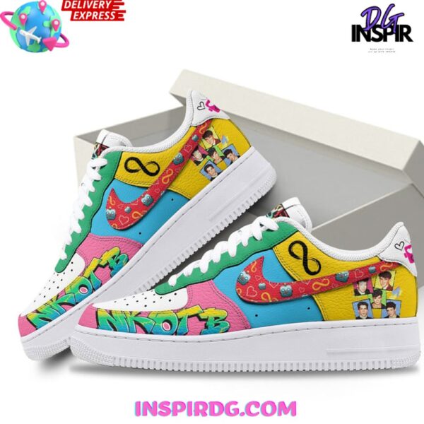 Tubopro New Kids On The Block Air Low-Top Sneakers Shoes For Men And Women - Image 2