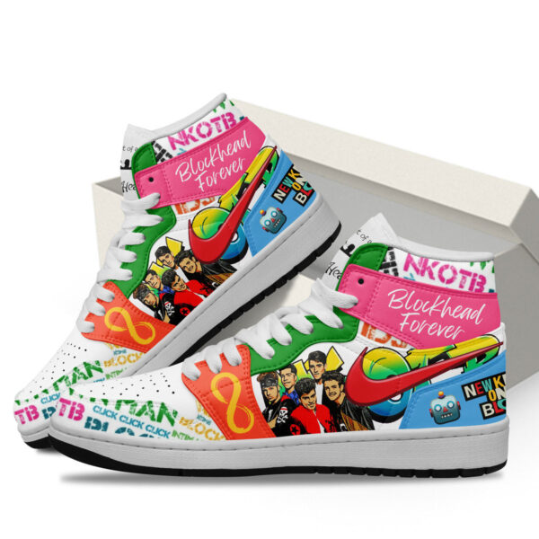 Tubopro New Kids On The Block AJ1 High Sneakers Shoes For Men And Women - Image 2