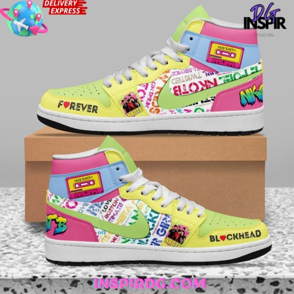 Tubopro New Kids On The Block AJ1 High Sneakers Shoes For Men And Women - Image 2