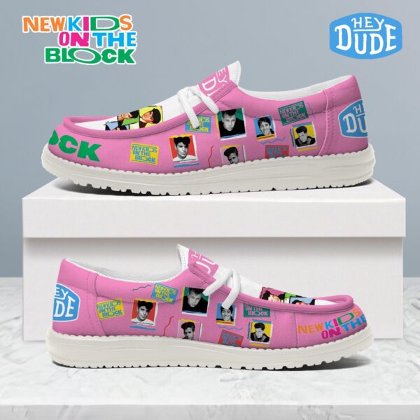 Tubopro New Kids on the Block Personalized Hey Dude Shoes For Men And Women