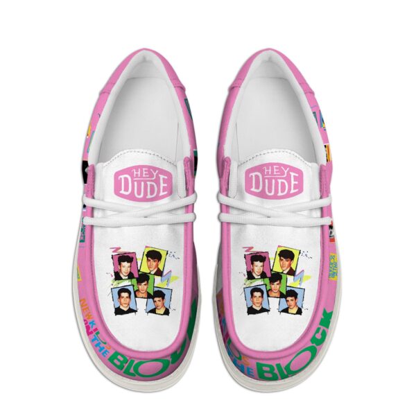 Tubopro New Kids on the Block Personalized Hey Dude Shoes For Men And Women - Image 2