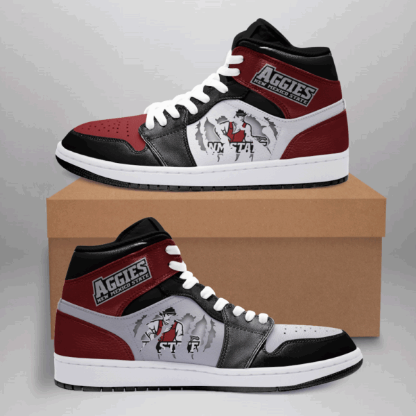 Tubopro New Mexico State Aggies AJ1 High Sneakers Shoes For Men And Women