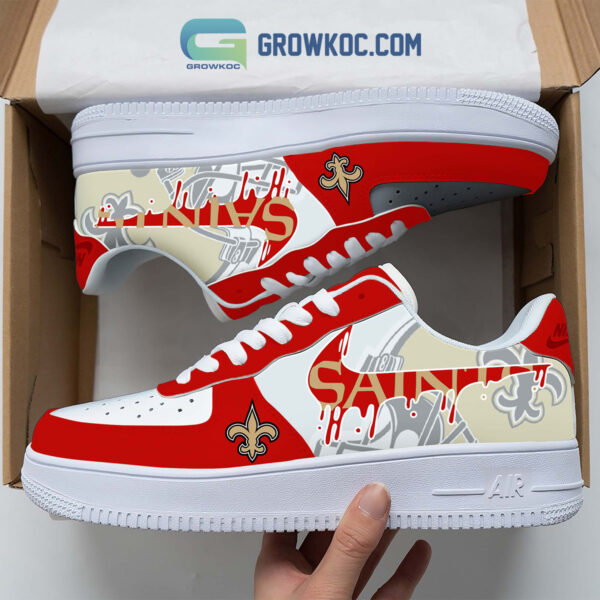 Tubopro New Orleans Saints Air Low-Top Sneakers Shoes For Men And Women - Image 2