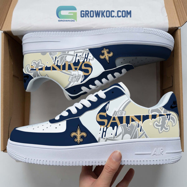 Tubopro New Orleans Saints Air Low-Top Sneakers Shoes For Men And Women - Image 3