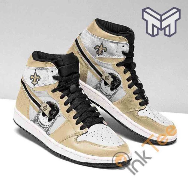 Tubopro New Orleans Saints AJ1 High Sneakers Shoes For Men And Women