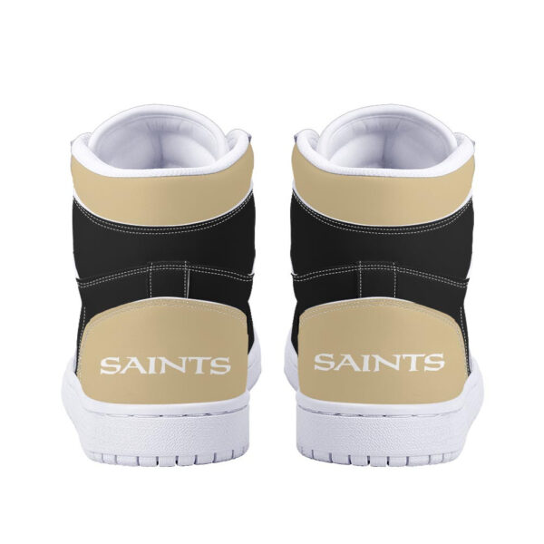 Tubopro New Orleans Saints AJ1 High Sneakers Shoes For Men And Women - Image 4