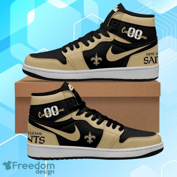 Tubopro New Orleans Saints AJ1 High Sneakers Shoes For Men And Women
