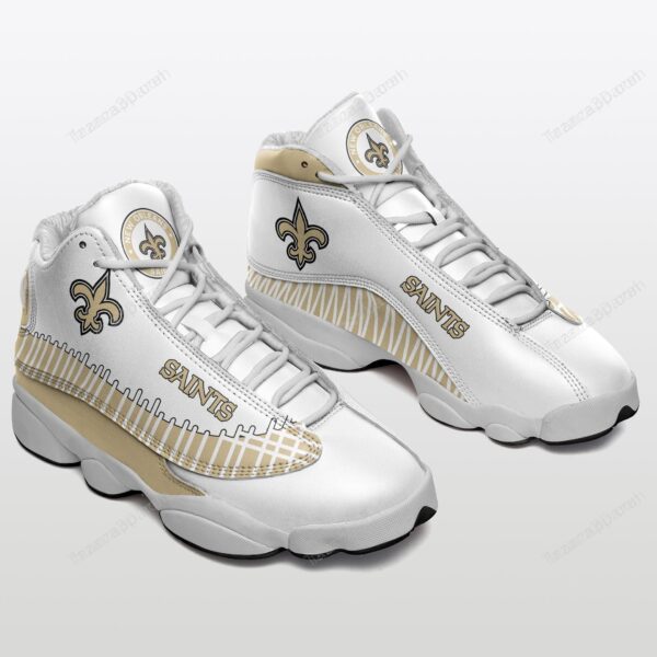 Tubopro New Orleans Saints AJ13 Sneakers Shoes For Men And Women