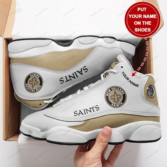 Tubopro New Orleans Saints AJ13 Sneakers Shoes For Men And Women