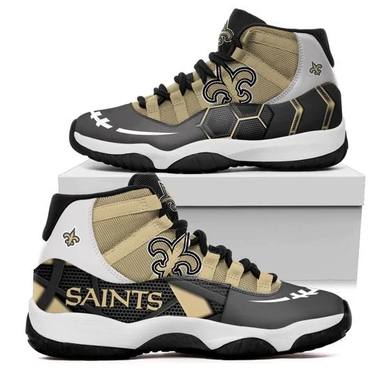 Tubopro New Orleans Saints AJ13 Sneakers Shoes For Men And Women