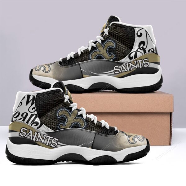 Tubopro New Orleans Saints AJ13 Sneakers Shoes For Men And Women