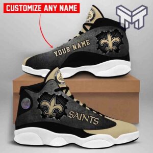 Tubopro New Orleans Saints AJ13 Sneakers Shoes For Men And Women
