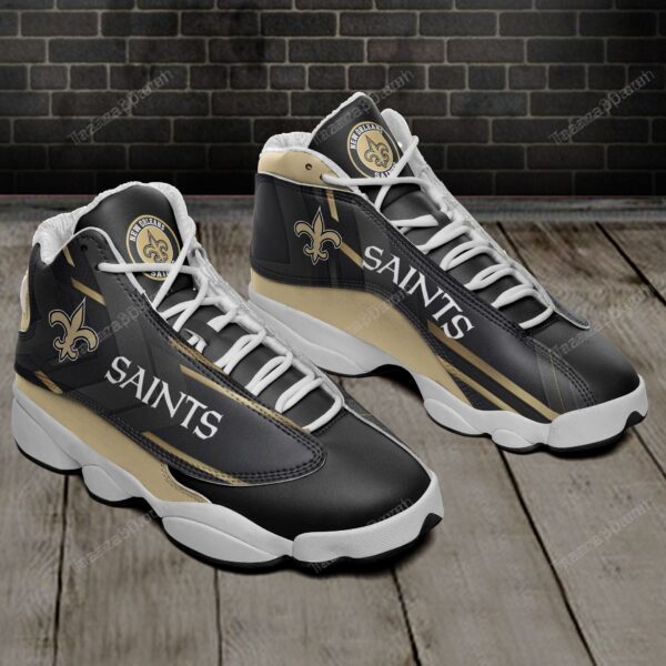 Tubopro New Orleans Saints AJ13 Sneakers Shoes For Men And Women
