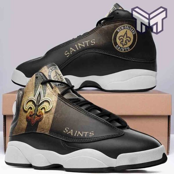 Tubopro New Orleans Saints AJ13 Sneakers Shoes For Men And Women