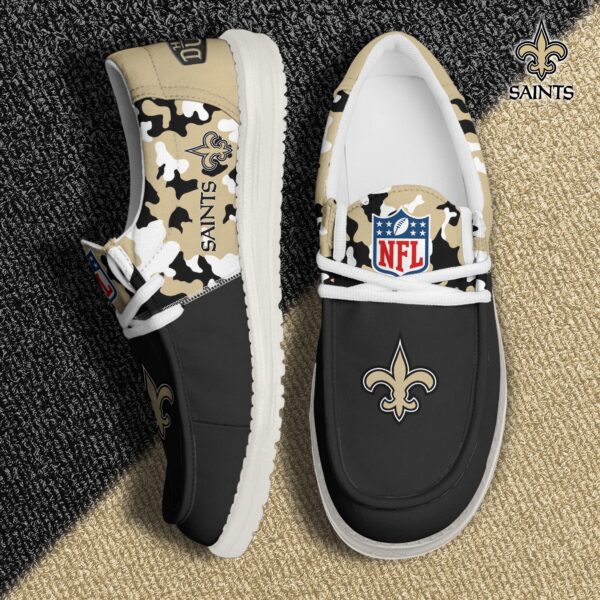 Tubopro New Orleans Saints Hey Dude Shoes For Men And Women
