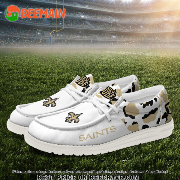 Tubopro New Orleans Saints Hey Dude Shoes For Men And Women - Image 2