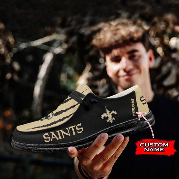 Tubopro New Orleans Saints Hey Dude Shoes For Men And Women - Image 4