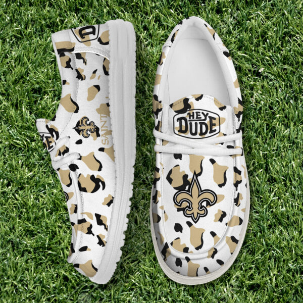 Tubopro New Orleans Saints Hey Dude Shoes For Men And Women Ver2 - Image 2