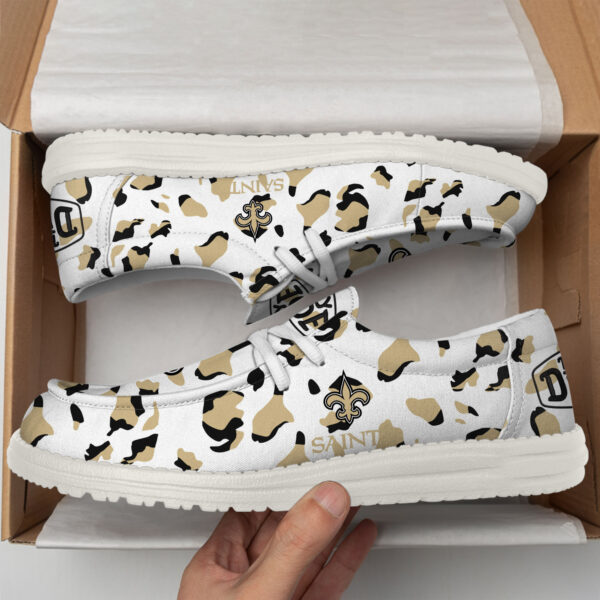 Tubopro New Orleans Saints Hey Dude Shoes For Men And Women Ver2 - Image 4