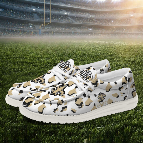 Tubopro New Orleans Saints Hey Dude Shoes For Men And Women Ver2 - Image 3
