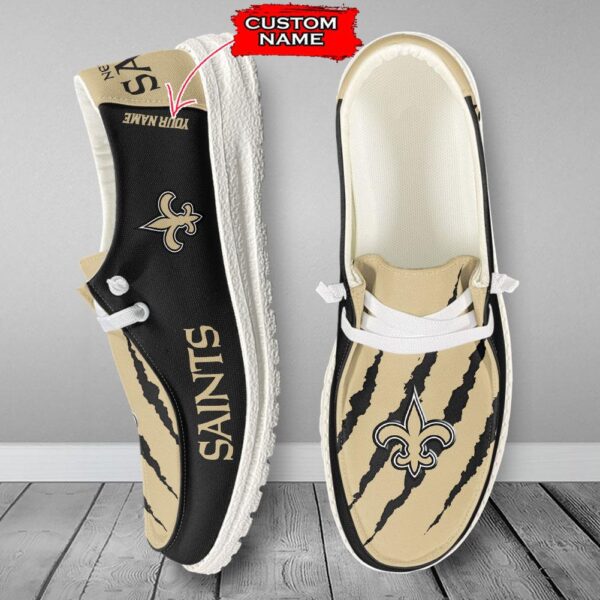 Tubopro New Orleans Saints Hey Dude Shoes For Men And Women - Image 6