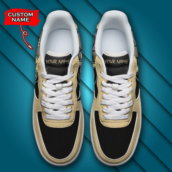 Tubopro New Orleans Saints NFL Air Low-Top Sneakers Shoes For Men And Women - Image 4