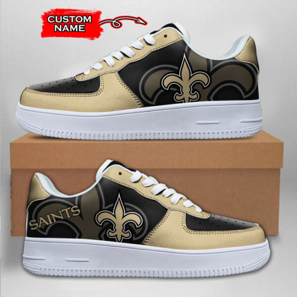 Tubopro New Orleans Saints NFL Air Low-Top Sneakers Shoes For Men And Women