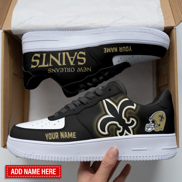 Tubopro New Orleans Saints NFL Air Low-Top Sneakers Shoes For Men And Women