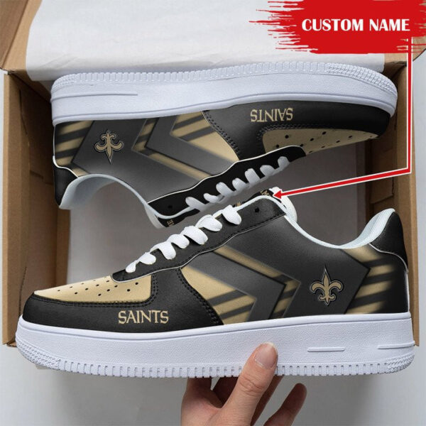 Tubopro New Orleans Saints NFL Air Low-Top Sneakers Shoes For Men And Women