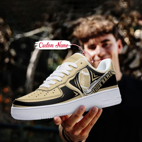 Tubopro New Orleans Saints NFL Air Low-Top Sneakers Shoes For Men And Women