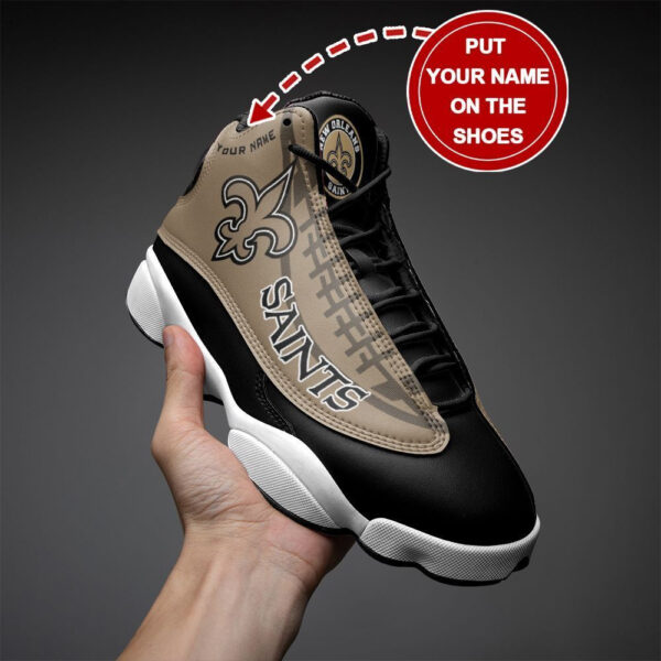 Tubopro New Orleans Saints NFL AJ13 Sneakers Shoes For Men And Women