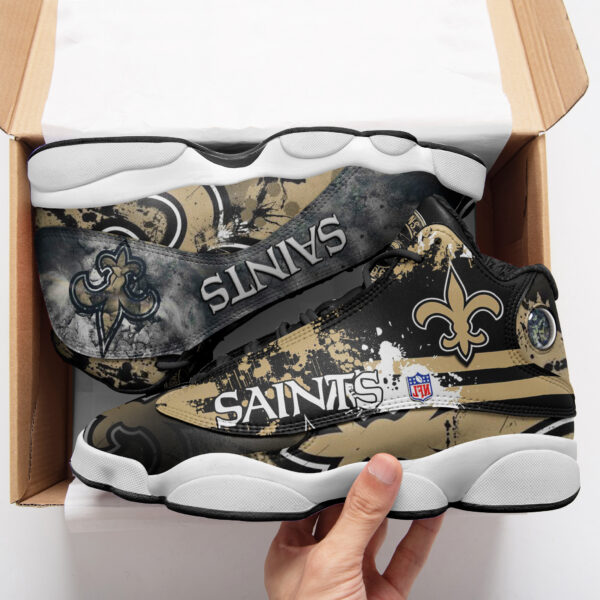 Tubopro New Orleans Saints NFL AJ13 Sneakers Shoes For Men And Women