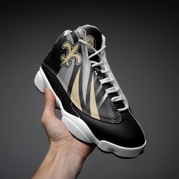 Tubopro New Orleans Saints NFL AJ13 Sneakers Shoes For Men And Women - Image 2