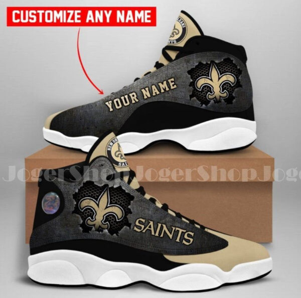 Tubopro New Orleans Saints NFL AJ13 Sneakers Shoes For Men And Women