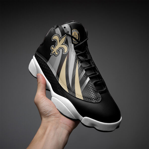 Tubopro New Orleans Saints NFL AJ13 Sneakers Shoes For Men And Women - Image 4